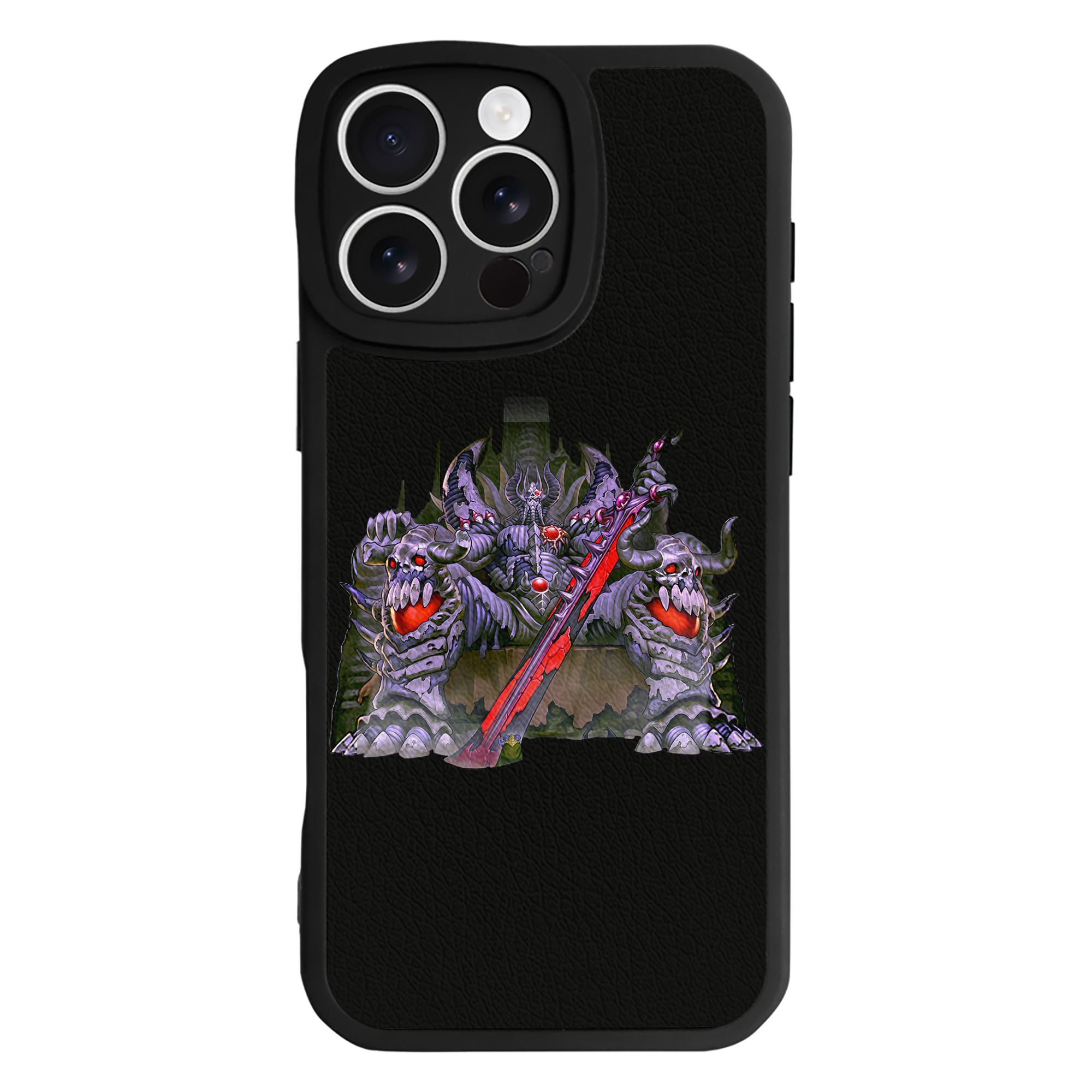 （画像用） 遊☆戯☆王 Yu-Gi-Oh! 【iPhone 16シリーズ対応】シリコンスマホケース（レザー調） 材質：シリコン